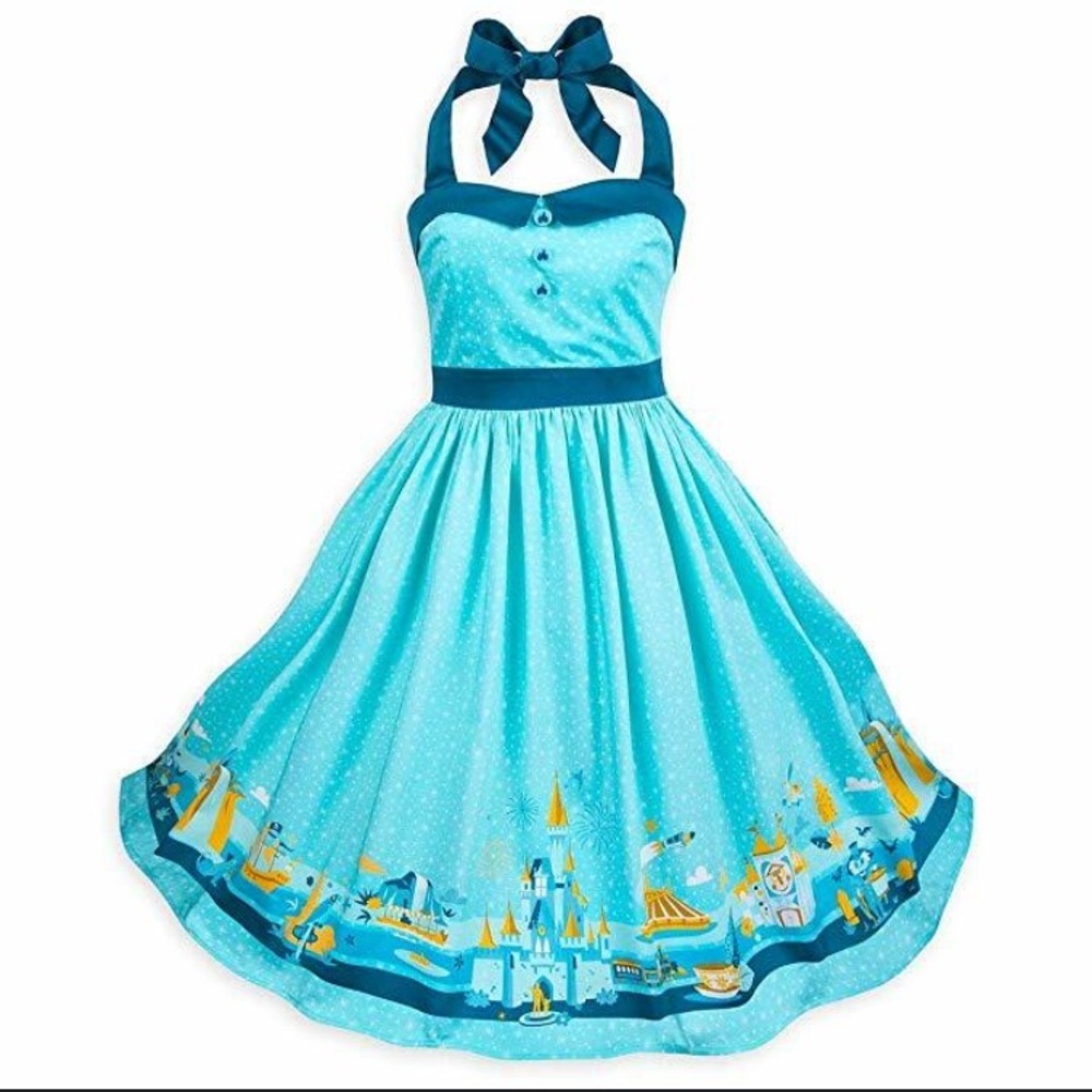 Nwot Disney Dress Shop Magic Kingdom Walt Disney World Halter Dress